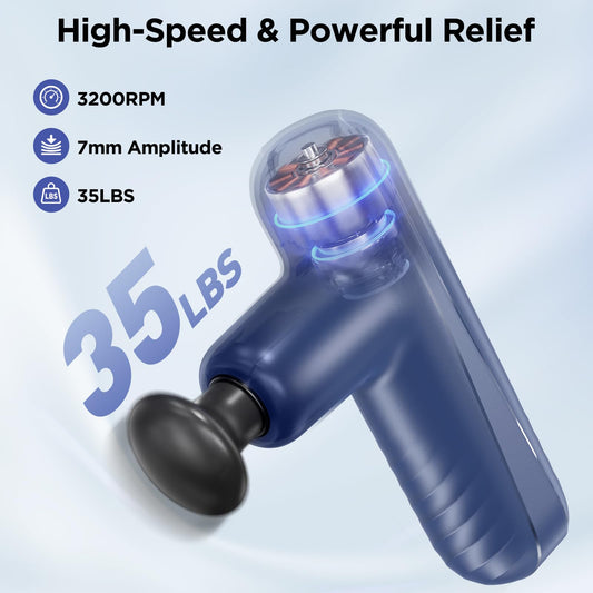 PENJOY Mini Massage Gun quiet operation for home and gym use