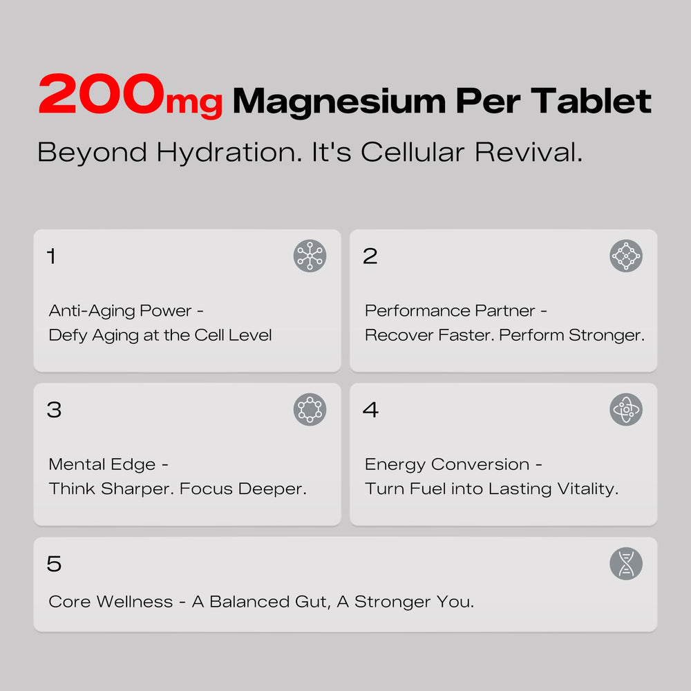 PEPAX magnesium boost tablet highlights mineral support for balanced electrolytes.