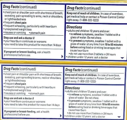 Pepcid AC two-pack box shows convenient supply for quick relief