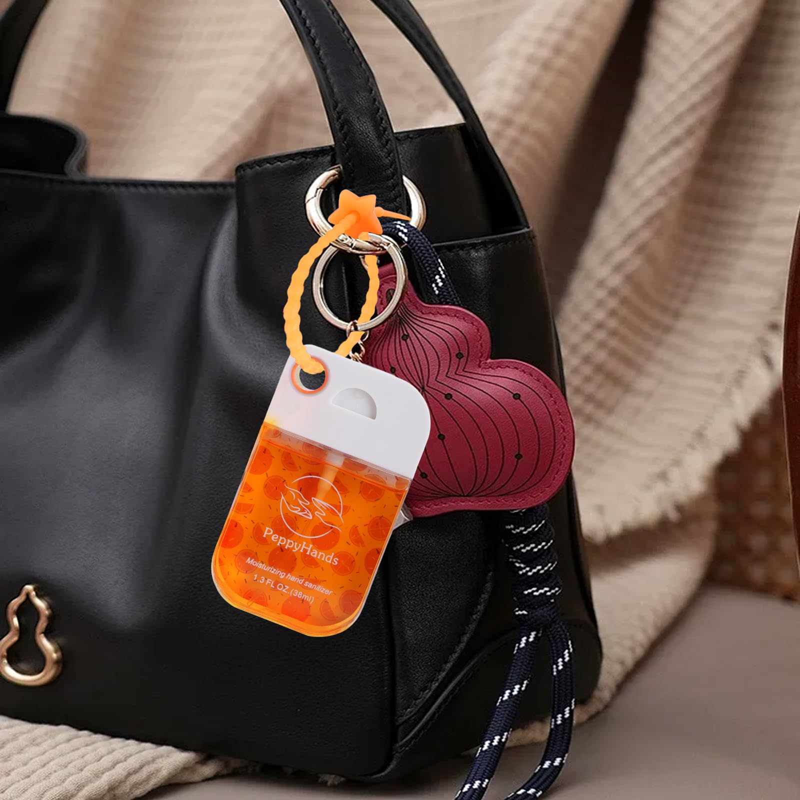 PeppyHands Strawberry fragrance spray bottle provides quick, refreshing scent