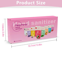 PeppyHands vanilla lavender scent sanitizer spray with calming aroma for quick refresh