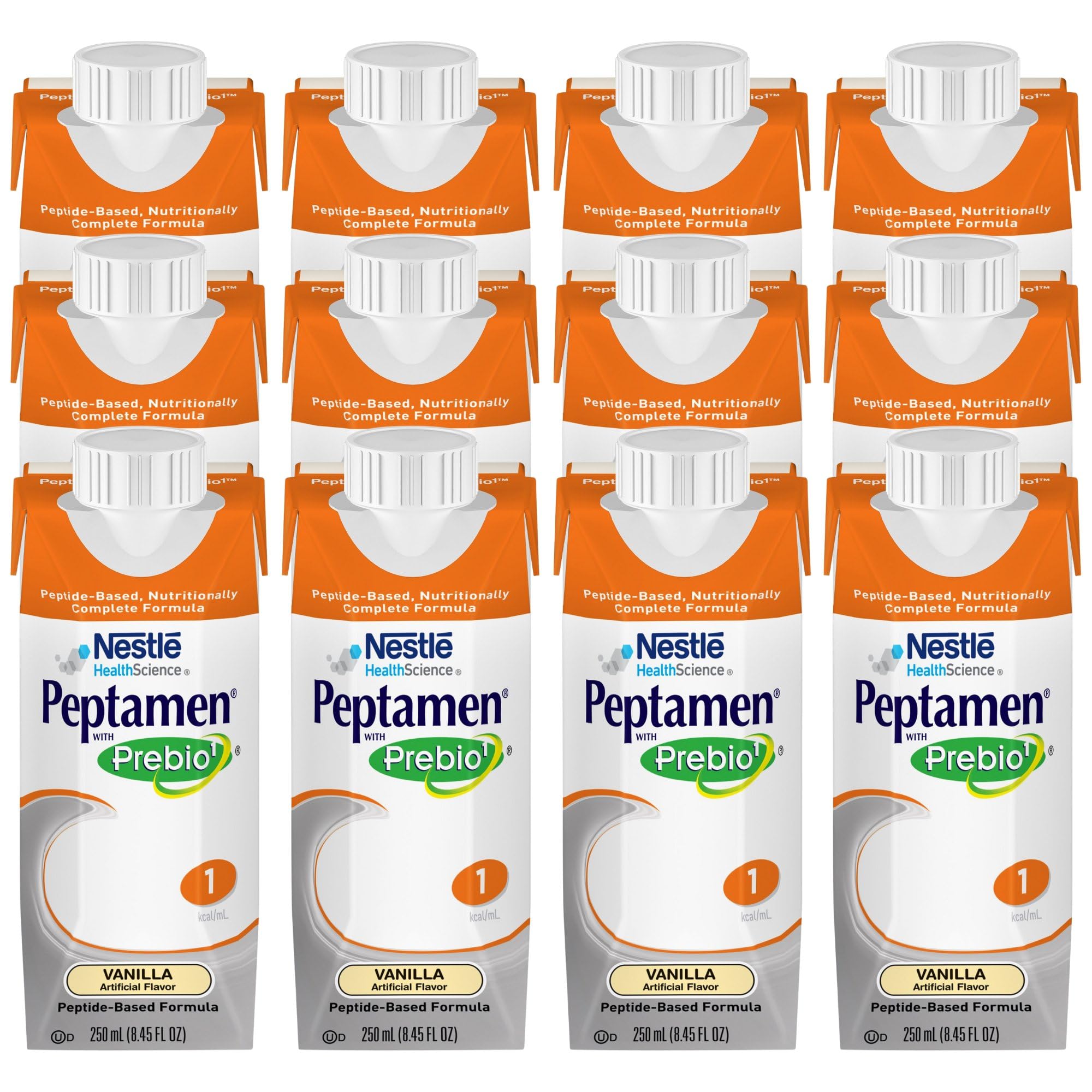 Peptamen Vanilla image: suitable for oral intake or as tube feeding formula.