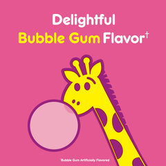Gummies being offered during snack time for stomach comfort.