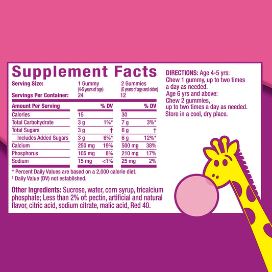 Three-pack Pepto Kids Gummies box for on-the-go relief.