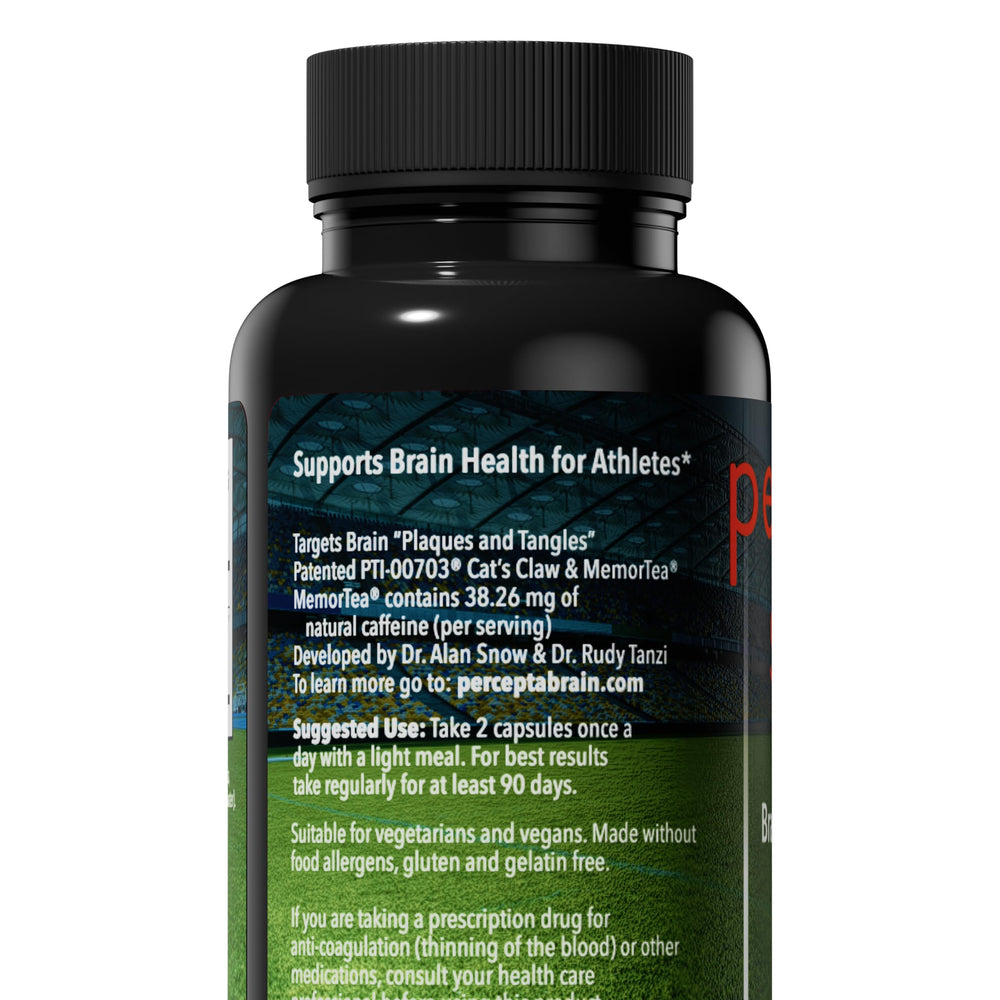 Percepta Sport Cat’s Claw ingredient close-up for brain health support.