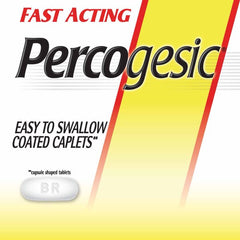 Percogesic ingredients acetaminophen and diphenhydramine HCl for aspirin-free relief
