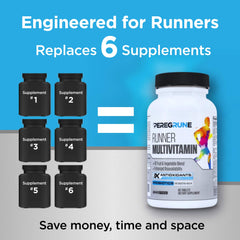 PEREGRUNE Omega-3 pills with spoon suggesting easy daily intake for recovery.