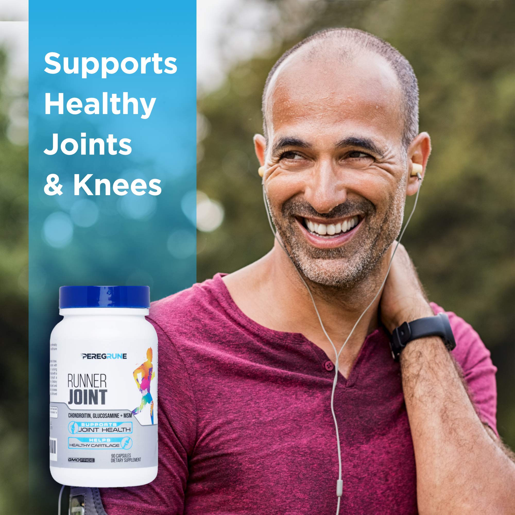 PEREGRUNE Runner immune-support emphasis with vitamin C/E.