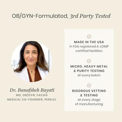 Perelel wellness routine concept invites comprehensive fertility support idea