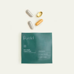 Perelel two multivitamin capsules per pack for easy daily supplementation.