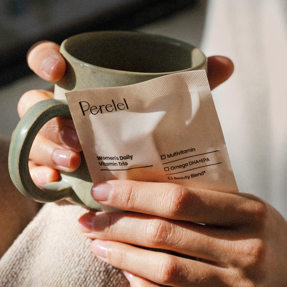 Perelel Doctor-founded women's supplements emphasize science-backed wellness.