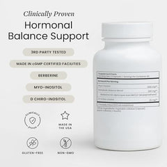 Perelel Balance ingredients berberine DIM and ALA for balanced wellness
