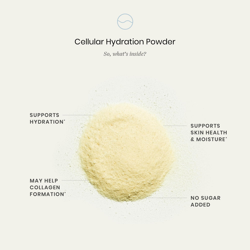 Perelel hydration powder scoop ready to mix