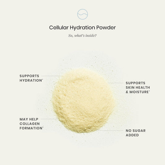Perelel hydration powder scoop ready to mix