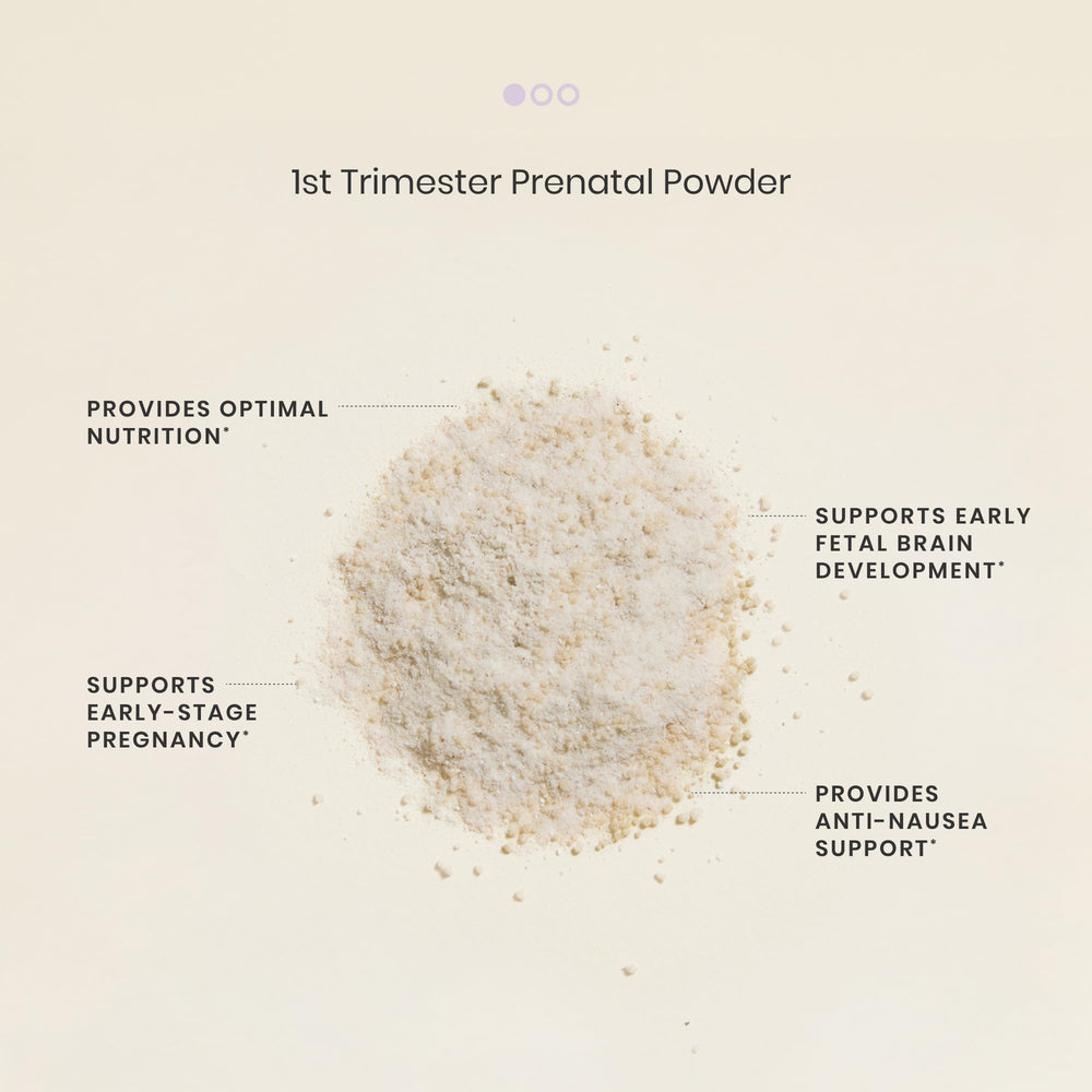 Perelel Prenatal Powder dissolves smoothly into liquid for easy daily use.