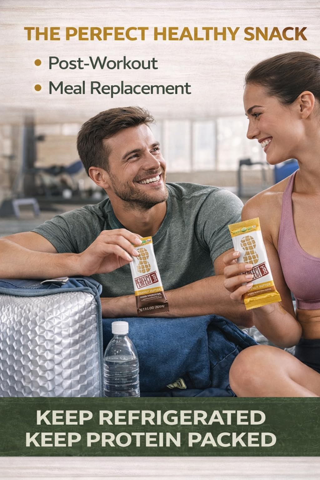 Perfect Bar Non-GMO verified bar suitable for mindful snacking.