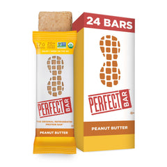 Perfect Bar original refrigerated peanut butter bar, high-protein snack option.