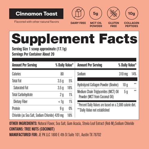 Perfect Keto non-dairy creamer powder dissolving smoothly in beverage.