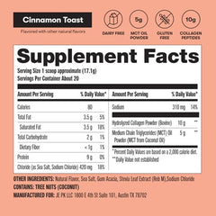 Perfect Keto non-dairy creamer powder dissolving smoothly in beverage.