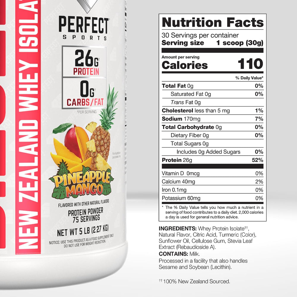 Diesel pineapple mango pour demonstrates smooth, scoop-ready mix after a workout.