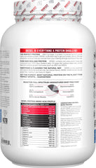 Diesel whey label emphasizes stevia sweetness and absence of artificial ingredients.