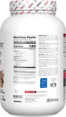 Diesel whey scoop demonstrates convenient serving for quick, protein-packed shakes.