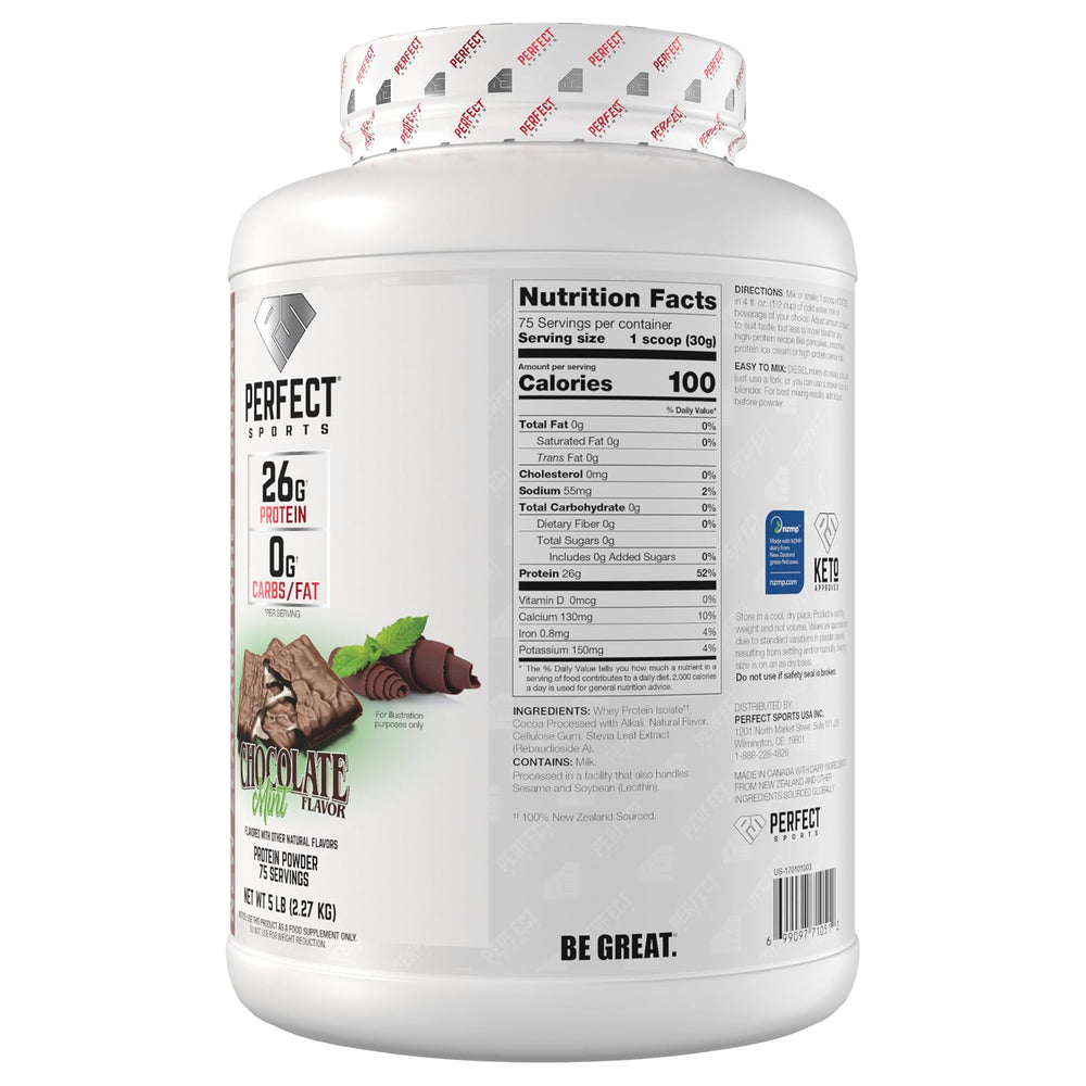 Five-pound tub packaging designed for regular protein supplementation.
