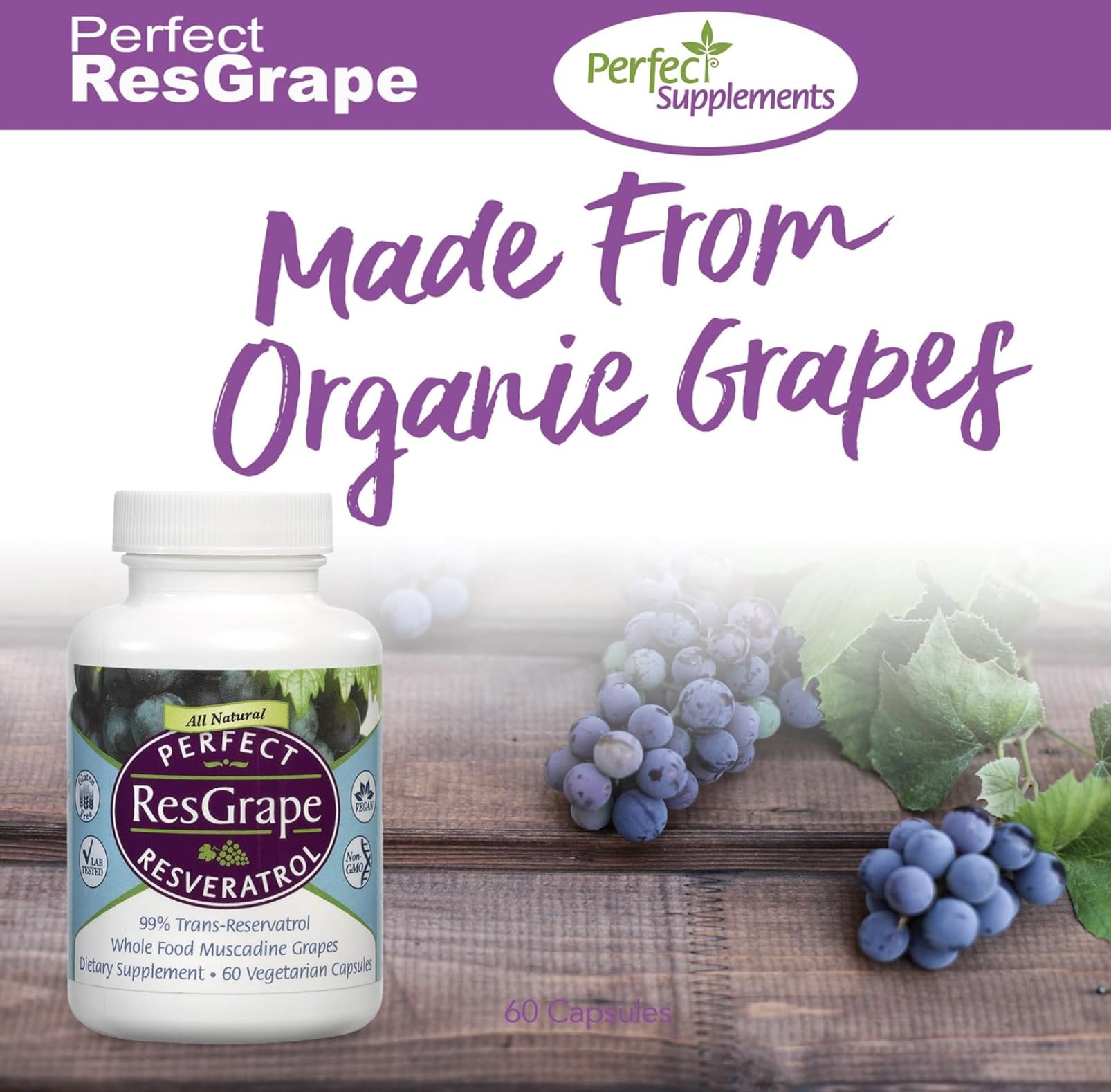 Sustainable farming scene for Perfect ResGrape Resveratrol sourcing.