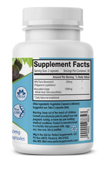 ResGrape capsules closeup by Perfect Supplements for a convenient daily dose.