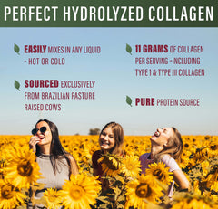 Two-pack packaging of Perfect Supplements collagen powder for convenient bulk use