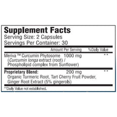 Performa Flex capsules closeup highlights Meriva for enhanced absorption