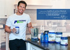 Performance Inspired gluten-free dairy-free label communicates allergen-friendly nutrition.