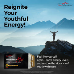 PerformanceMax tribulus-terrestris image highlighting strength and endurance focus.