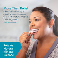White spot reduction potential with ReminGel over time.