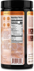 Perk Horchata ingredient label highlights protein and vitamin D benefits