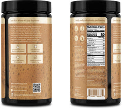 Perk Energy Tan Mocha Latte chilled glass ideal for a refreshing drink.