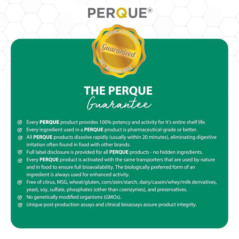 PERQUE Digesta Guard Forte packaging on shelf indicating quality