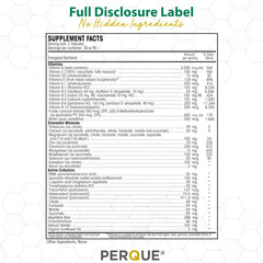 PERQUE Life Guard Mini Tabsules with meals, designed for easy routine.