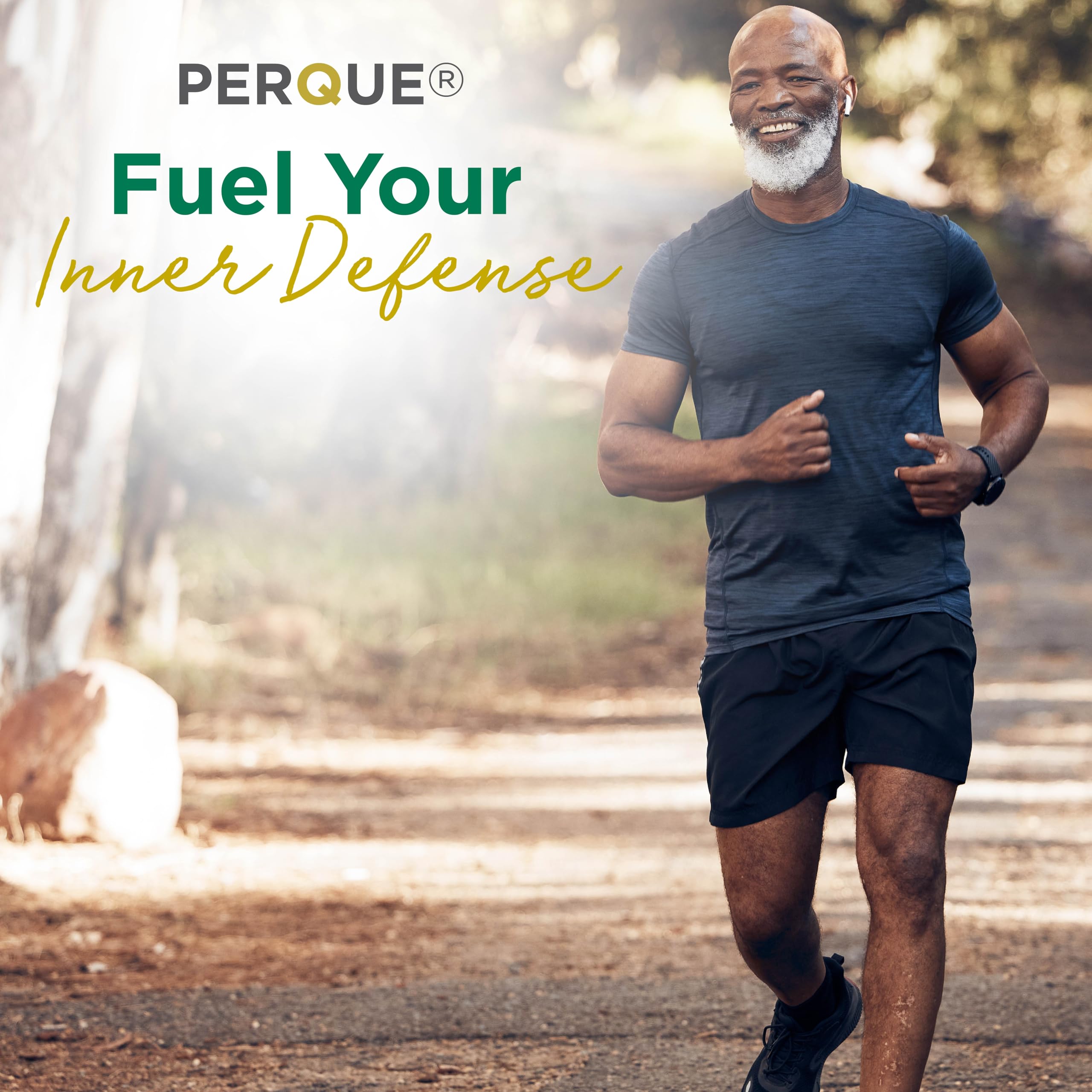 PERQUE Repair Guard label detail notes organic base and cofactors.
