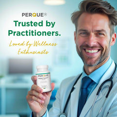 PERQUE Repair Guard tabs closeup emphasizes tablet form for daily use.