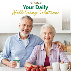 PERQUE Vitamin C powder with measuring spoon enables easy dosing