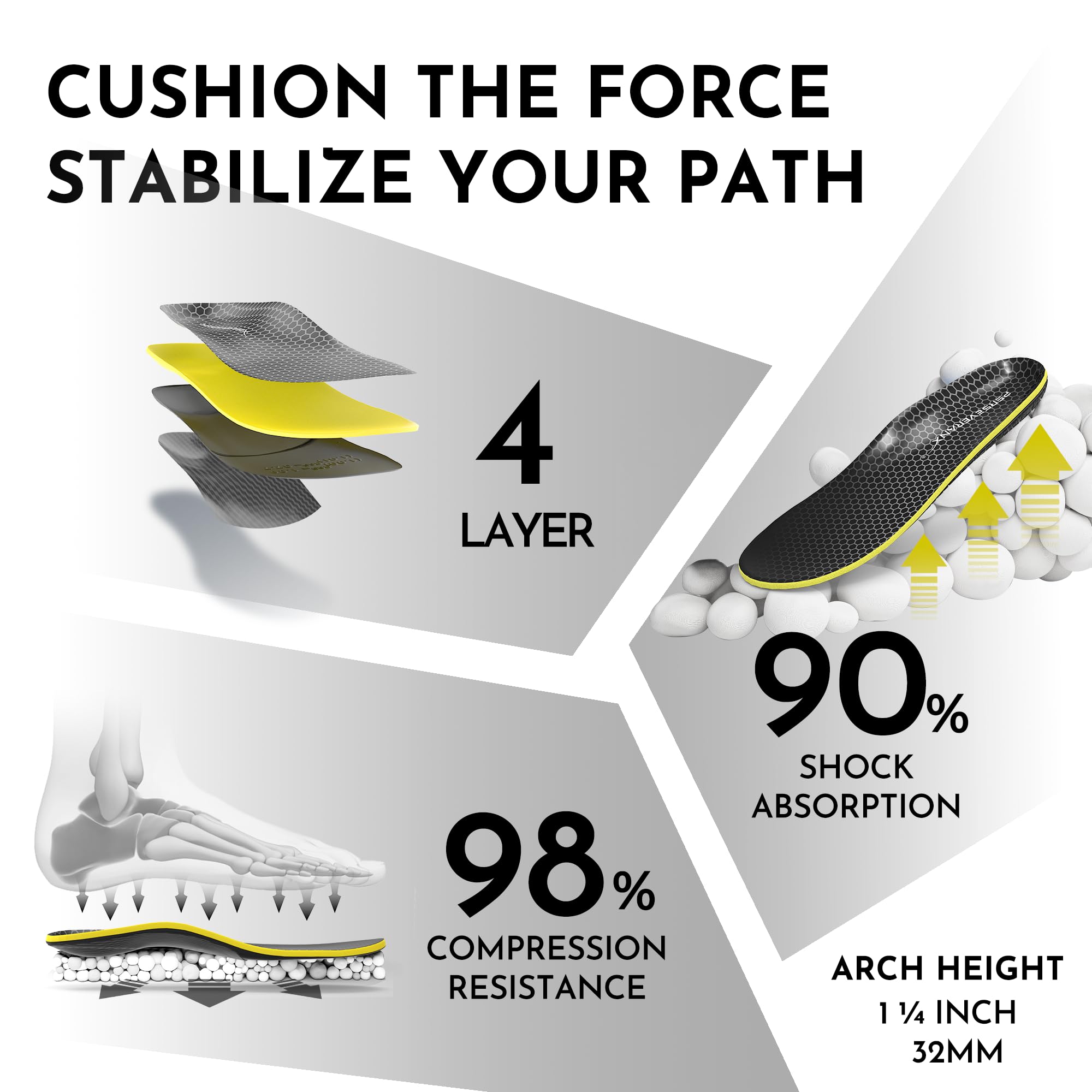 PerseveranX trim-to-fit design lets you customize the fit.
