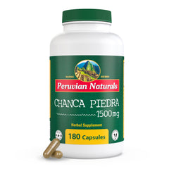 Peruvian Naturals Chanca Piedra tea pack ready for a soothing tea ritual.