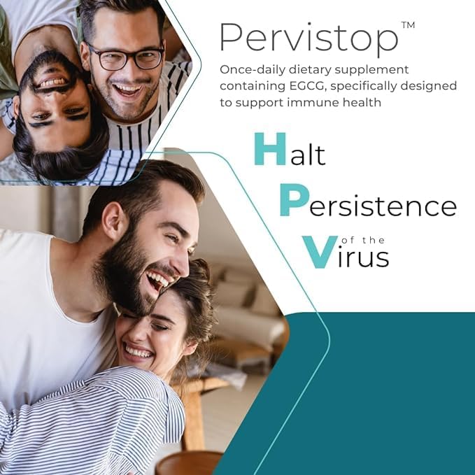 Pervistop capsules closeup highlighting easy-to-take capsules.