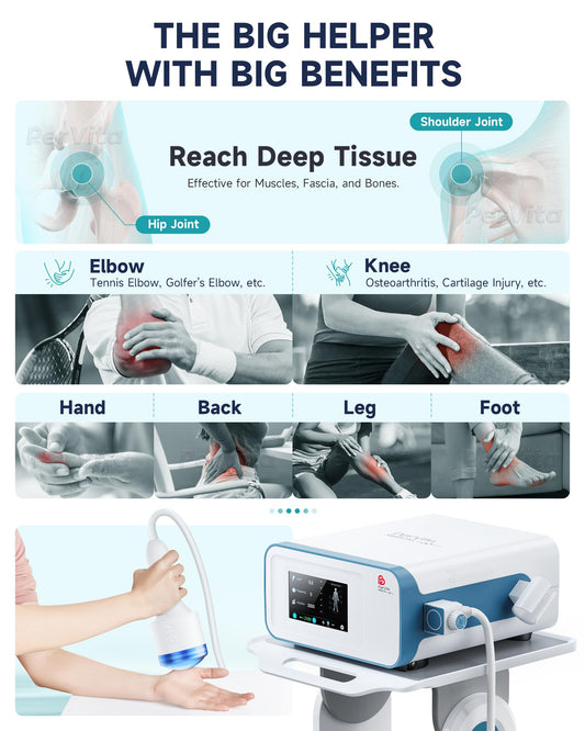 PerVita PSP30 touch-screen operation highlights user-friendly interface for quick treatment access.