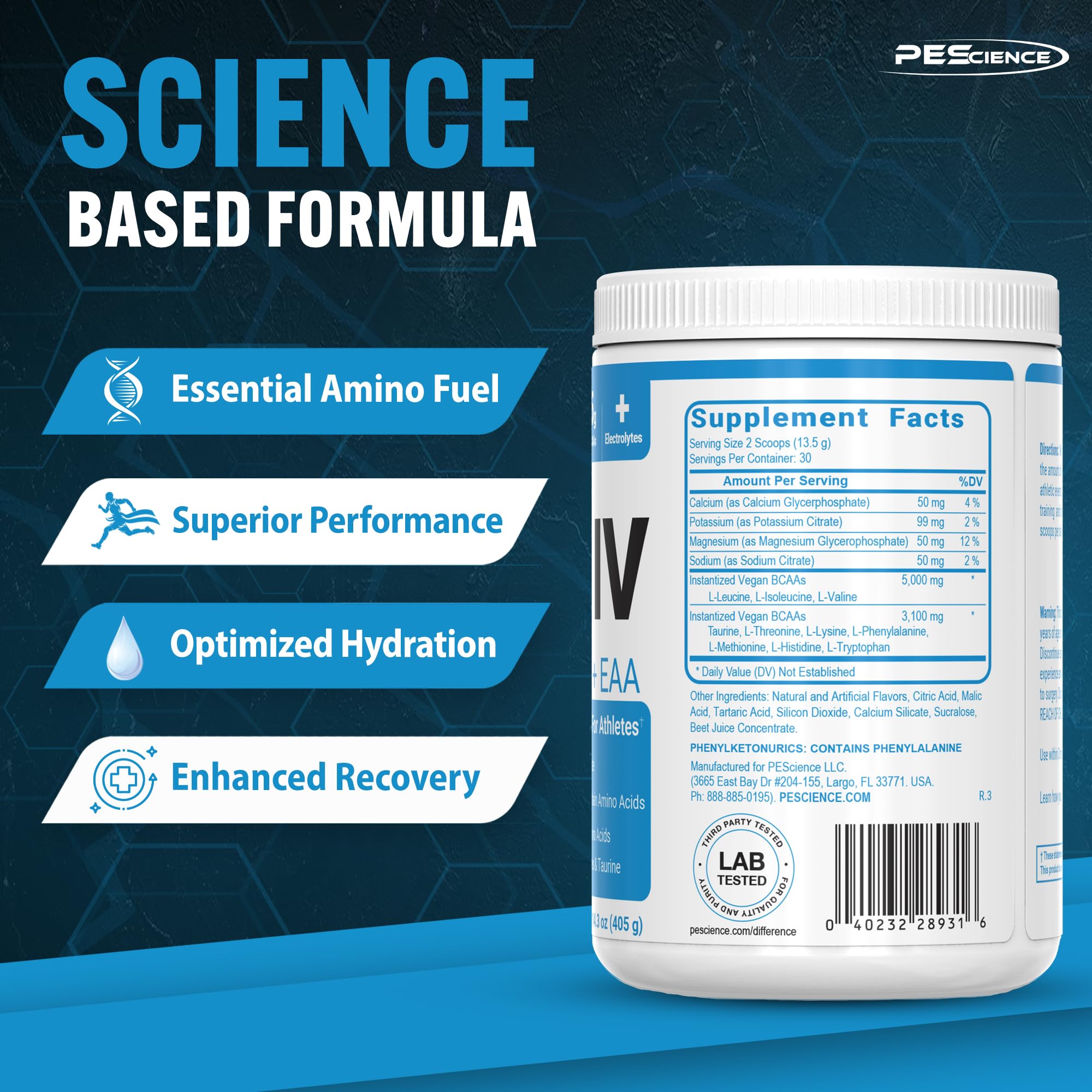 Finished glass of Amino IV hydrating during training sessions.