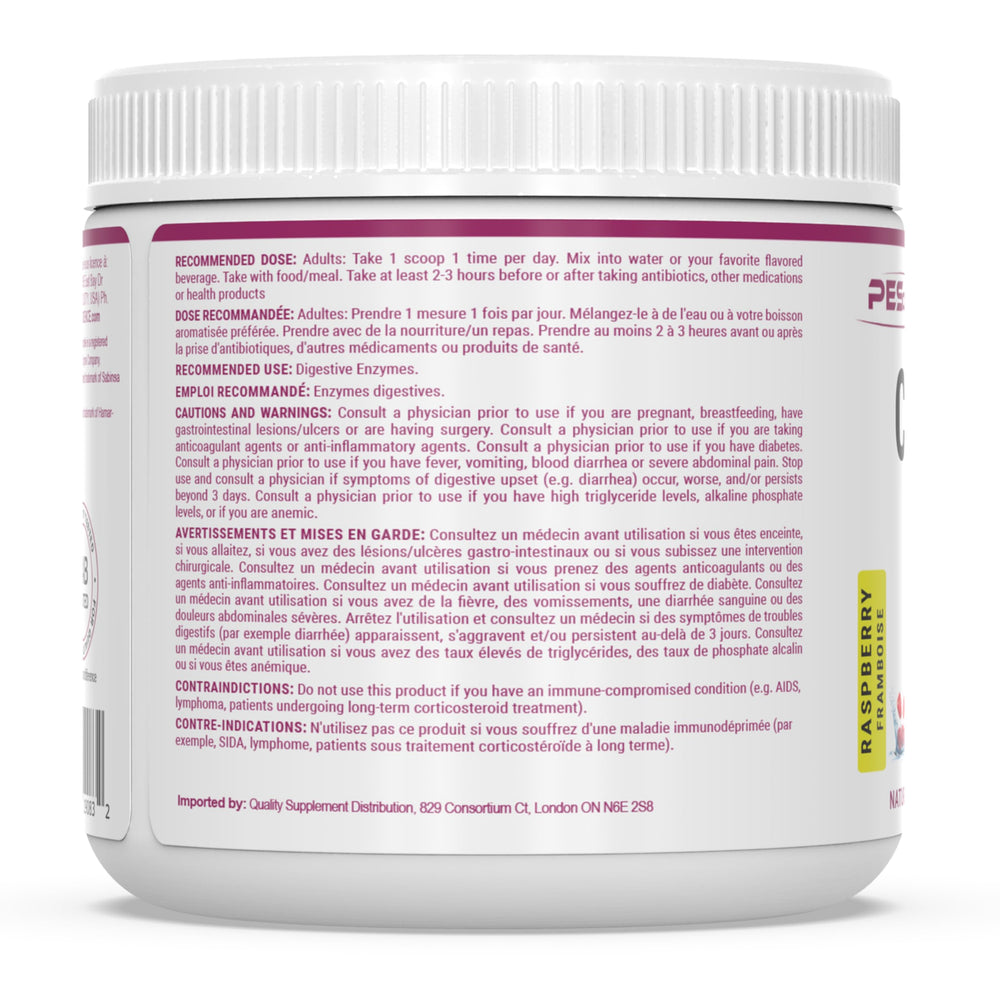 PEScience Complete-GI raspberry swirl suggests inviting flavor and daily use.
