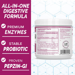 PEScience Complete-GI tub on counter ready for daily routine support.