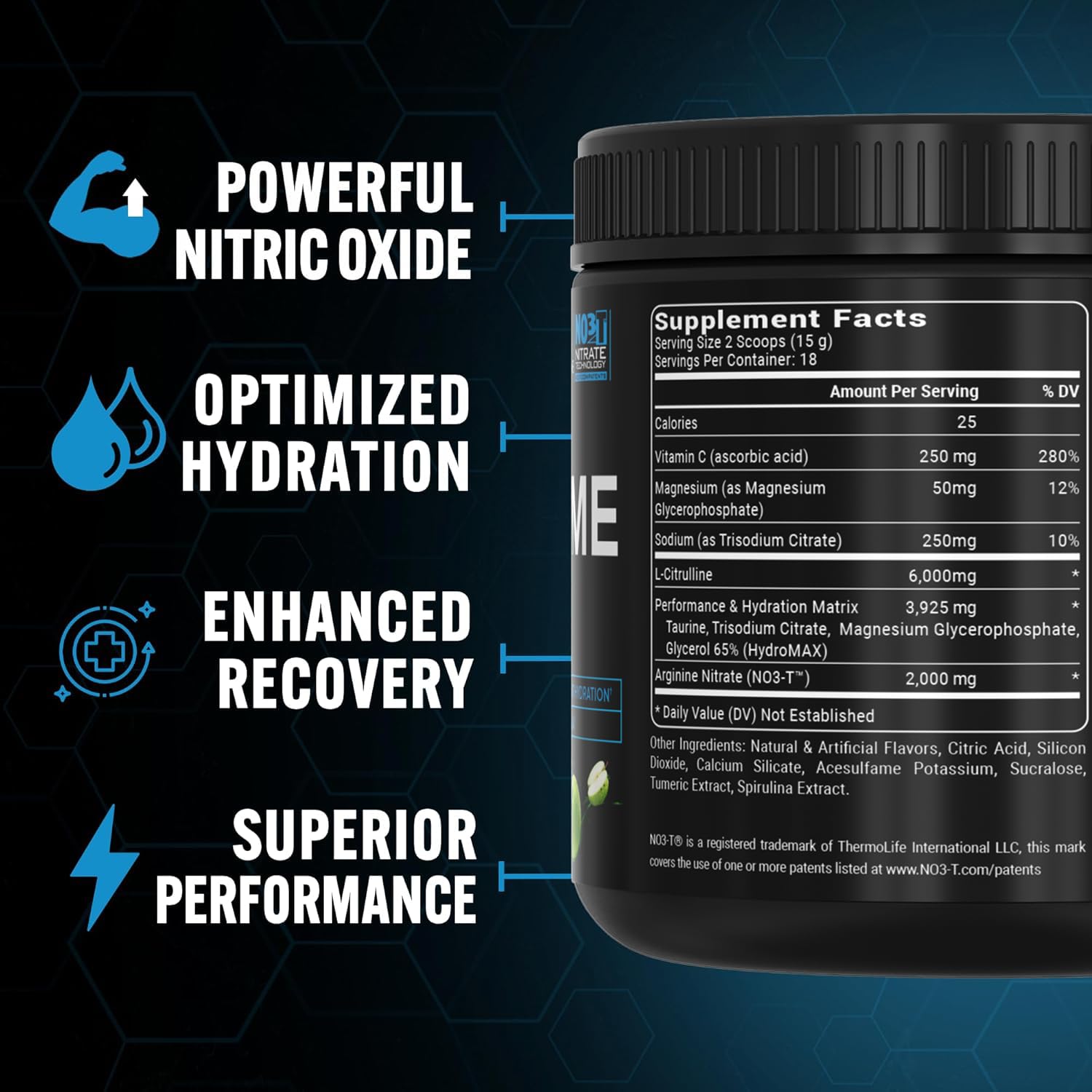 PEScience High Volume measuring spoon for accurate pre-workout dosing