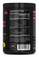 PEScience Prolific-1 citrulline 6g ingredient detail for nitric-oxide support.